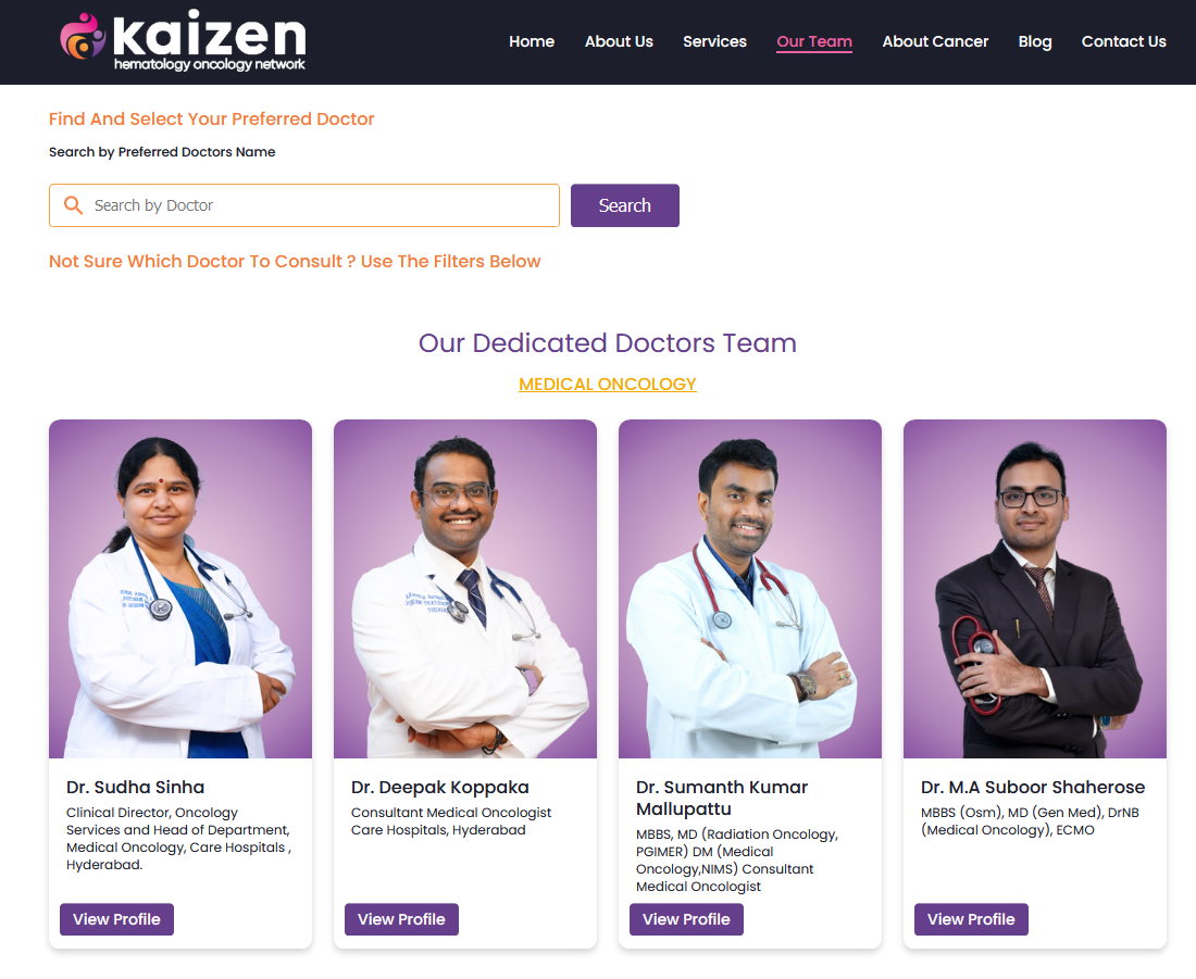 kaizenoncology Website Feature 2